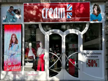 Cream Használtruha üzlet - Erzsébet krt 23.